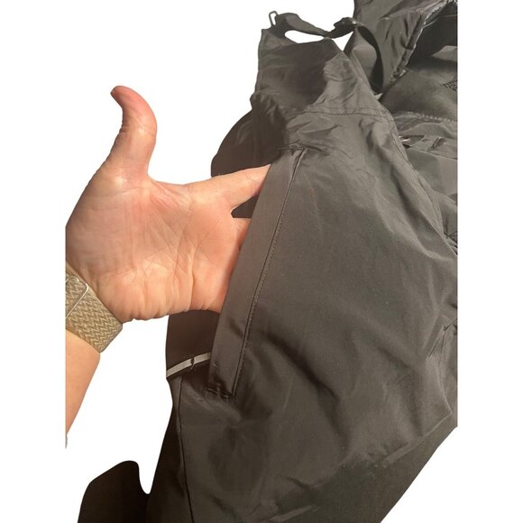 Avalanche Womens Ski Bib Pants Medium black Insulated Snow Sledding - Picture 9 of 16